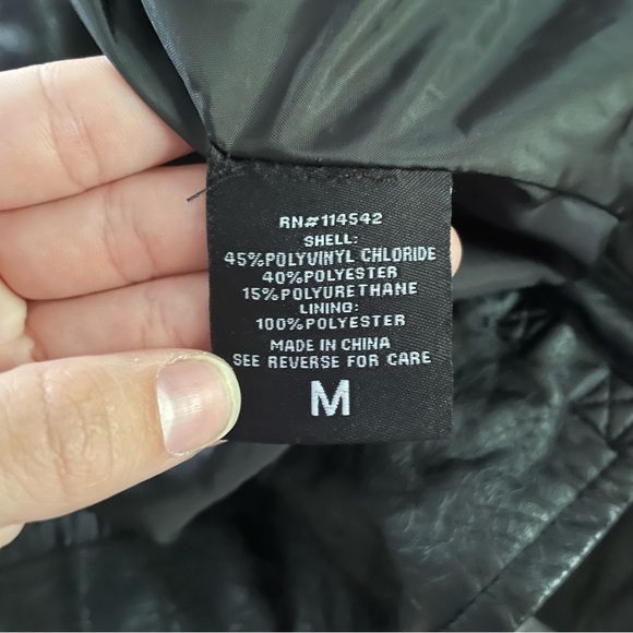 L2 Faux Leather Jacket - Picture 10 of 12